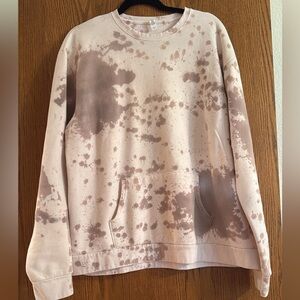 Tie-Dye Hoodie with Front Pocket